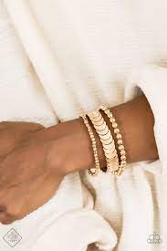 Paparazzi Layer It On Me-Gold Bracelet
