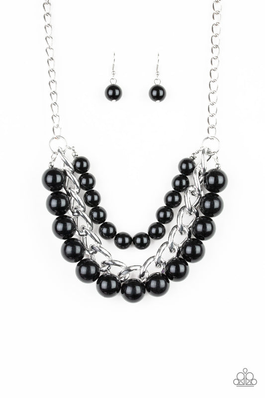 Paparazzi Empire State Empress - Black Necklace