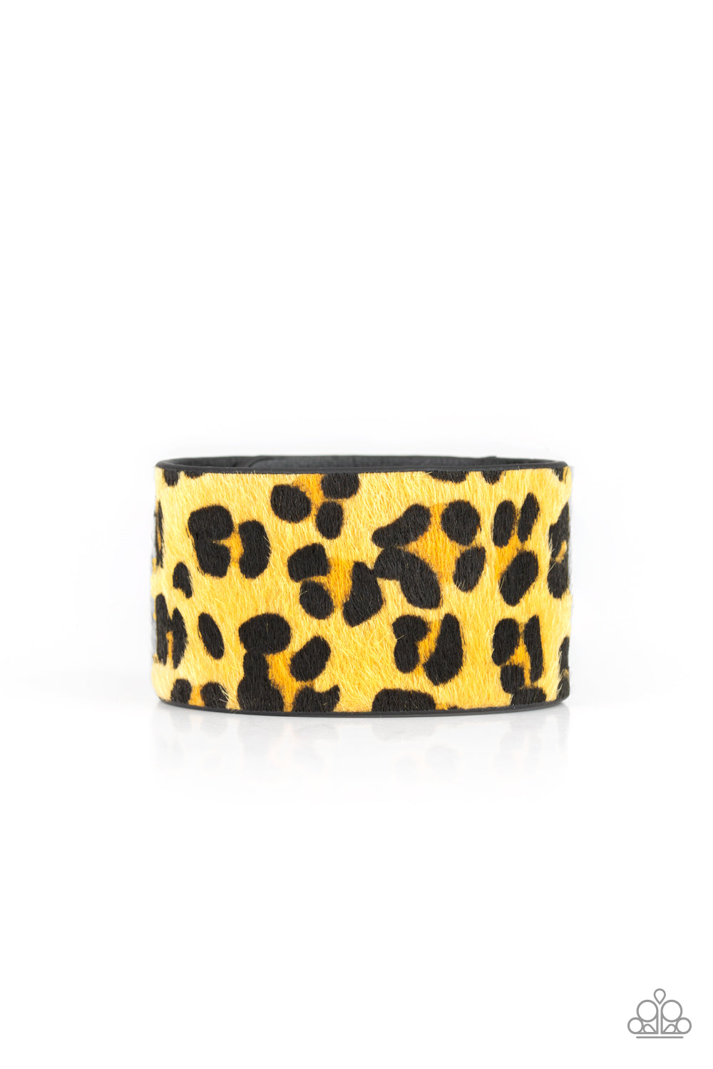 Bracelet, Sensitive Skin, Hypoallergenic Jewelry, animal print, yellow