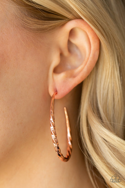 Earrings, Sensitive Ears, Sensitive Skin, Hypoallergenic Jewelry, copper, hoops