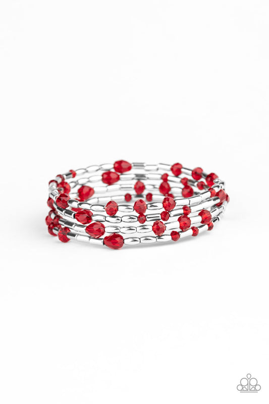 Paparazzi Regal Remix - Red Bracelet