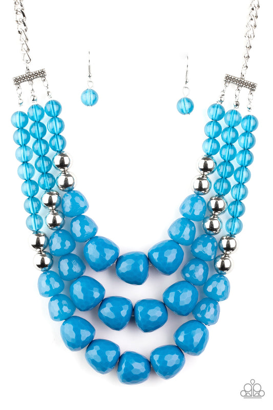 Paparazzi Forbidden Fruit - Blue Necklace