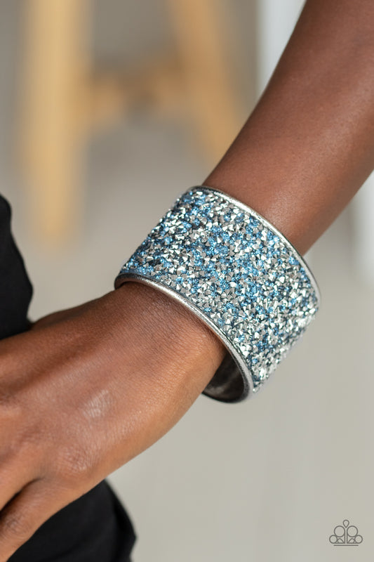 Paparazzi Stellar Radiance - Blue Bracelet