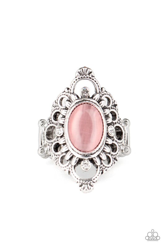 Paparazzi Elegantly Enchanted - Pink Ring