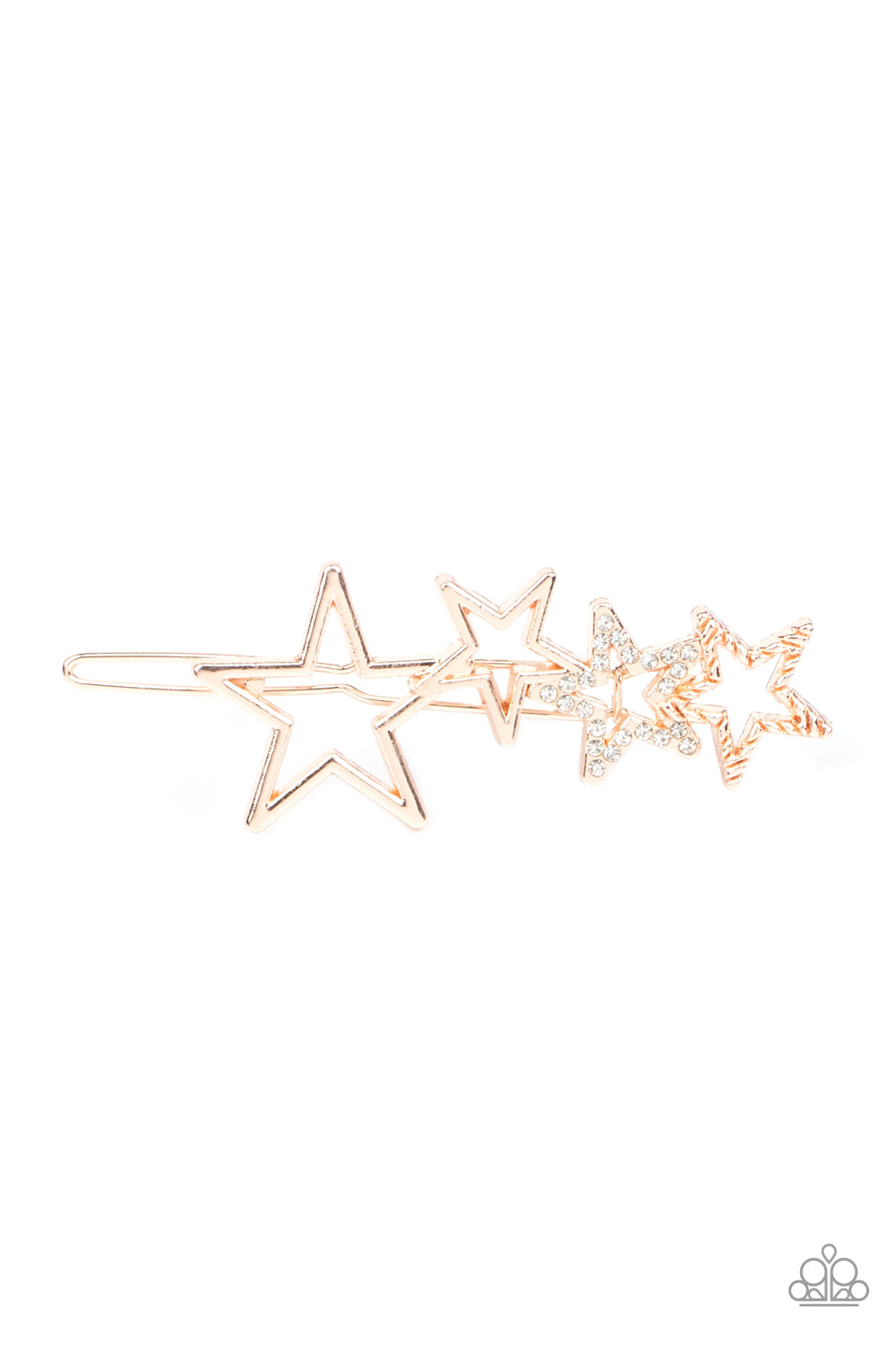 Paparazzi From STAR To Finish - Gold Hair Accessory