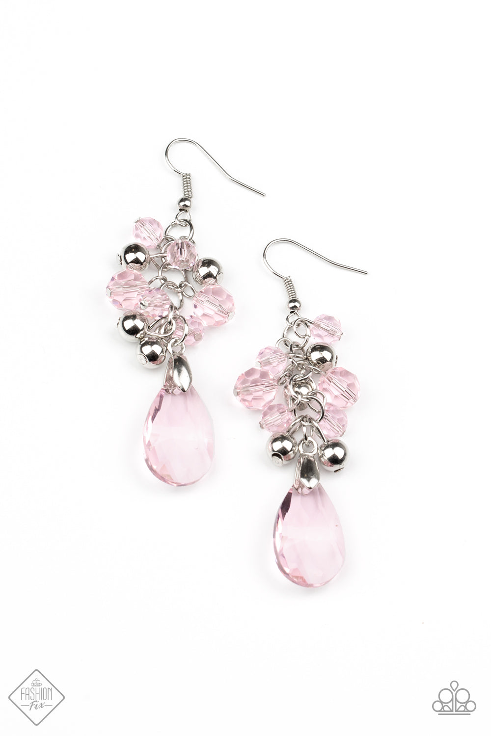 Paparazzi Before and AFTERGLOW - Pink Earrings