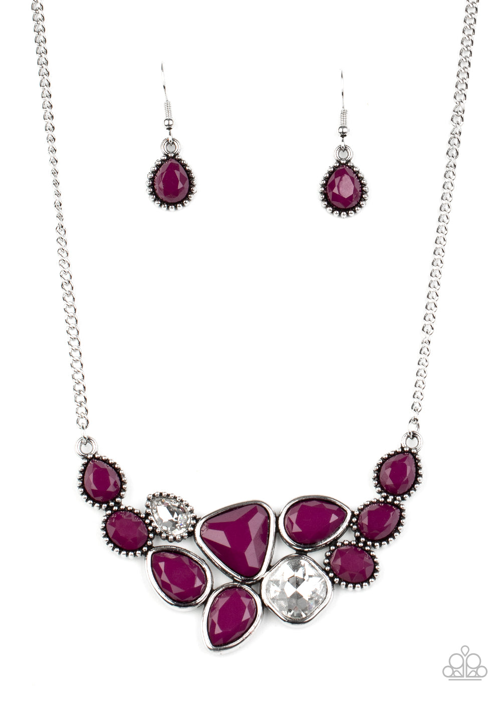 Paparazzi Breathtaking Brilliance - Purple Necklace