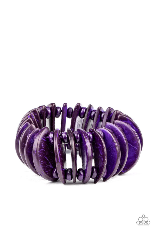 Paparazzi Tropical Tiki Bar - Purple Bracelet