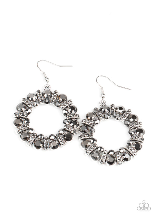 Paparazzi Baby, Its Cold Outside - Silver Earrings