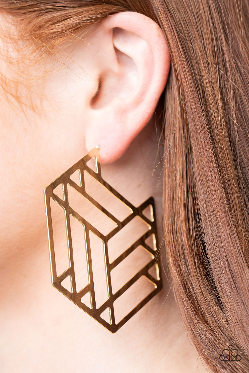 Earrings, Sensitive Ears, Sensitive Skin, Hypoallergenic Jewelry, gold, geometric, hoops