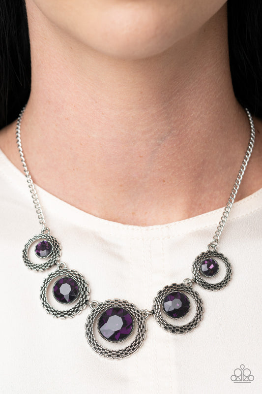 Paparazzi PIXEL Perfect - Purple Necklace