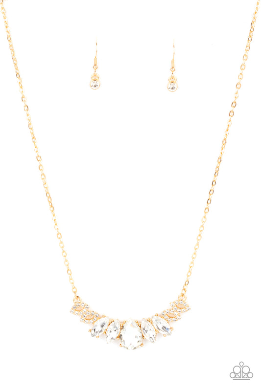 Paparazzi Bride-to-BEAM - Gold Necklace