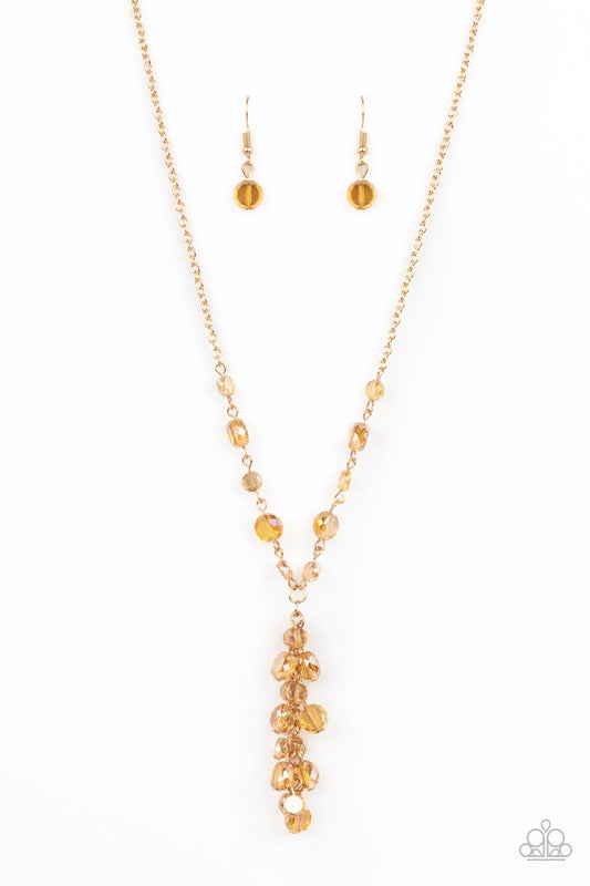 Paparazzi Cosmic Charisma - Gold Necklace