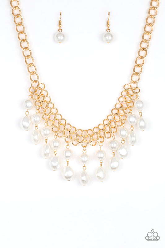 Paparazzi 5th Avenue Fleek-Gold Necklace
