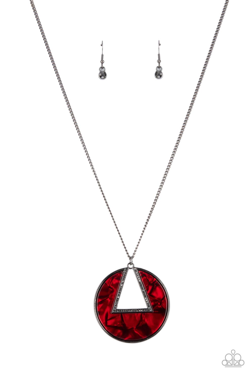 Paparazzi Chromatic Couture - Red Necklace