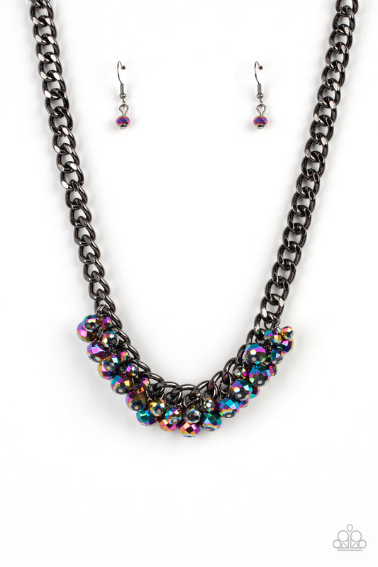 Paparazzi Galactic Knockout - Multi Necklace