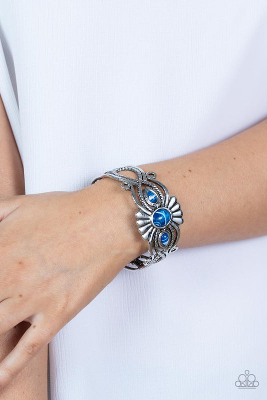 Paparazzi Rural Rumination - Blue Bracelet