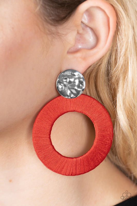 red earrings for sensitive ears