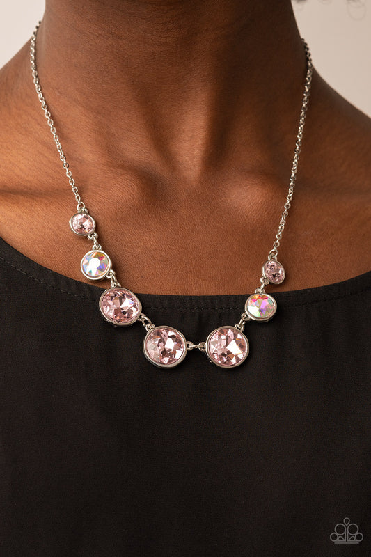 Paparazzi Pampered Powerhouse - Pink Necklace