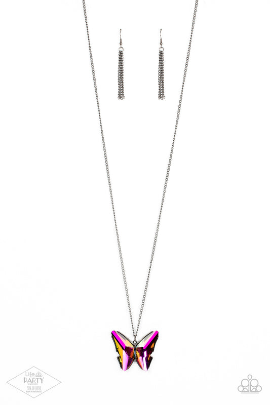 Paparazzi The Social Butterfly Effect - Multi Necklace