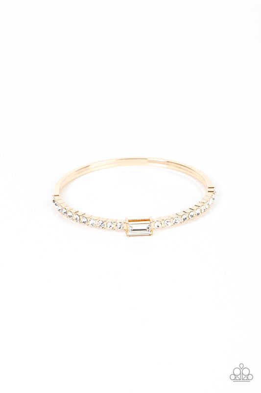 Paparazzi Party Crashing Couture - Gold Bracelet