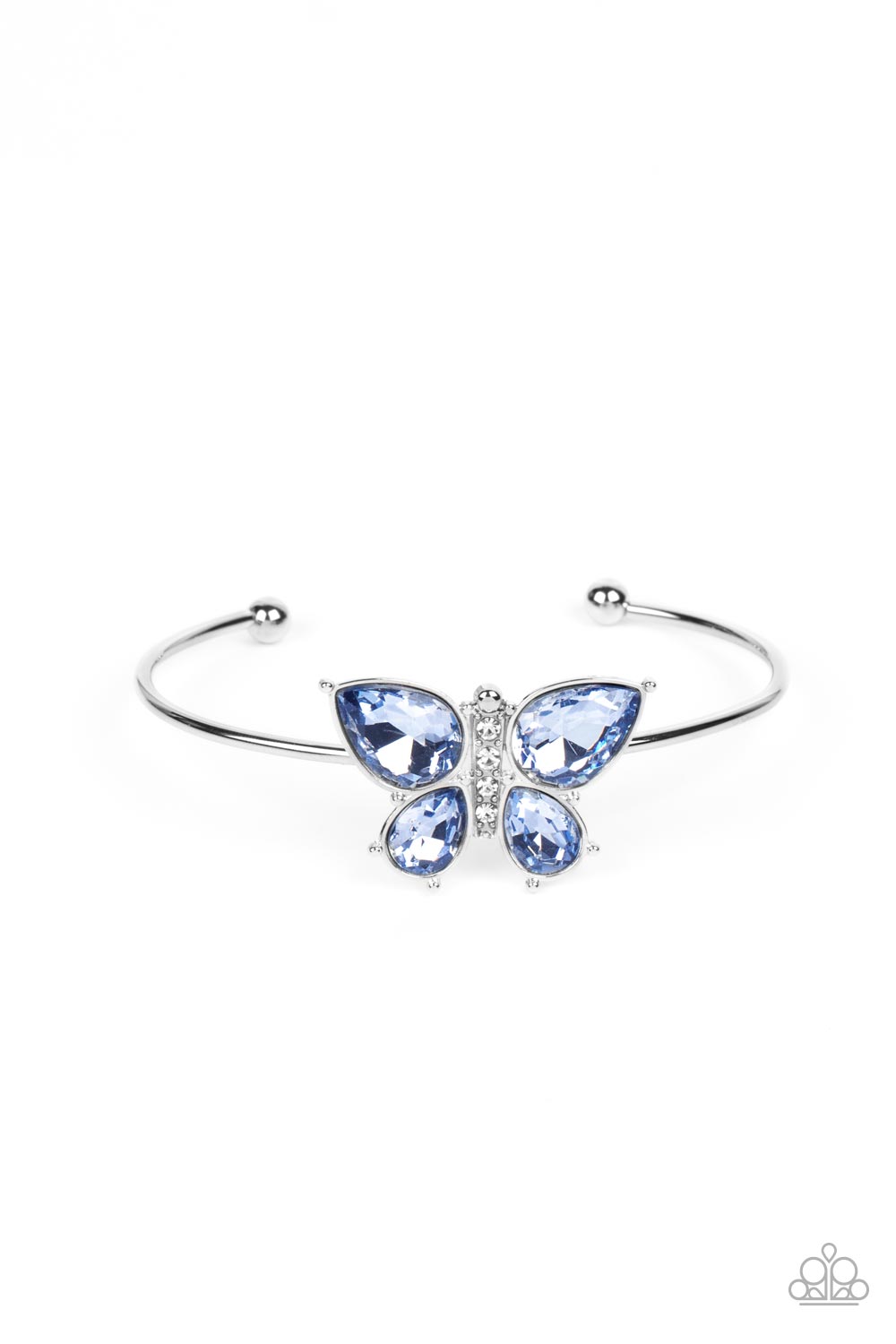 Paparazzi Butterfly Beatitude - Blue Bracelet