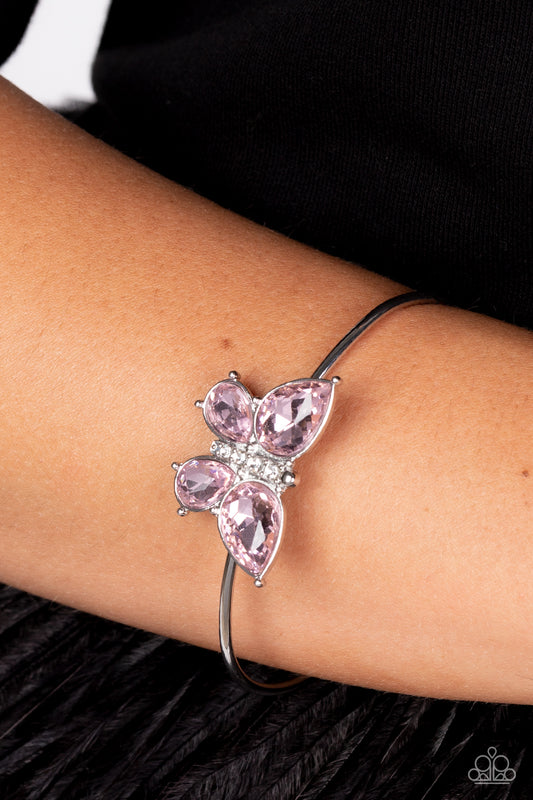 Paparazzi Butterfly Beatitude - Pink Bracelet