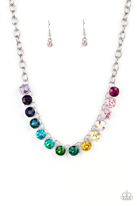 Paparazzi Rainbow Resplendence - Multi Necklace