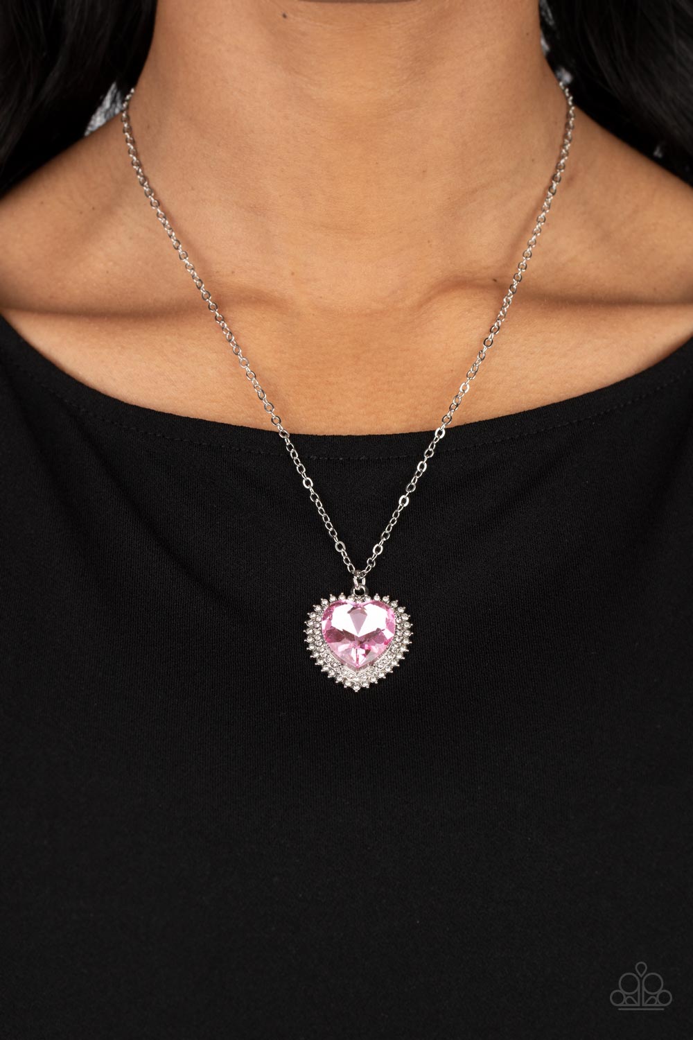 Paparazzi Sweethearts Stroll - Pink Necklace