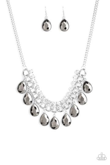 Paparazzi All Toget-HEIR Now-Silver Necklace