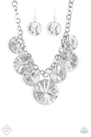 Paparazzi Barely Scratched The Surface-Silver Necklace