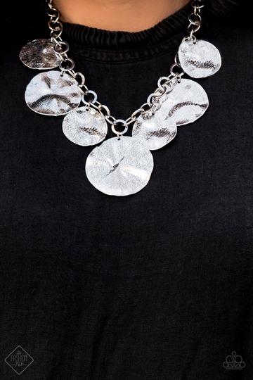 Paparazzi Barely Scratched The Surface-Silver Necklace
