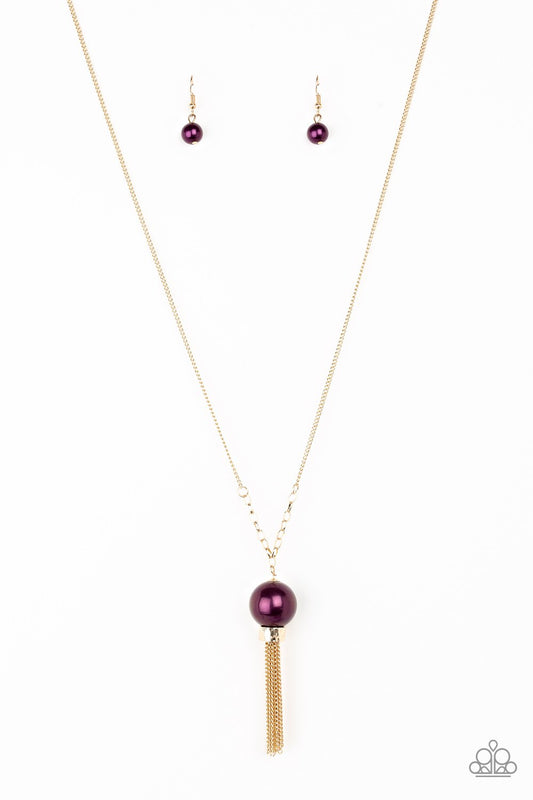 Paparazzi Belle of the Ball-Purple Necklace