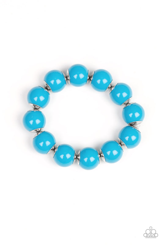 Paparazzi Candy Shop Sweetheart-Blue Bracelet