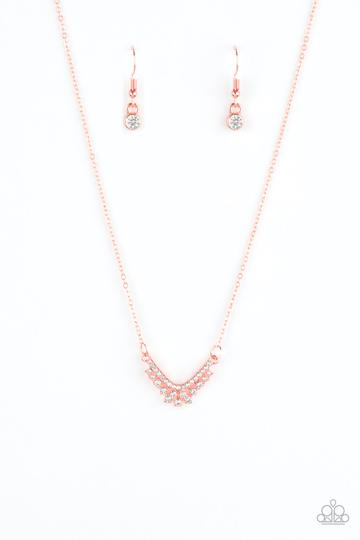 Paparazzi Classically Classic-Copper Necklace