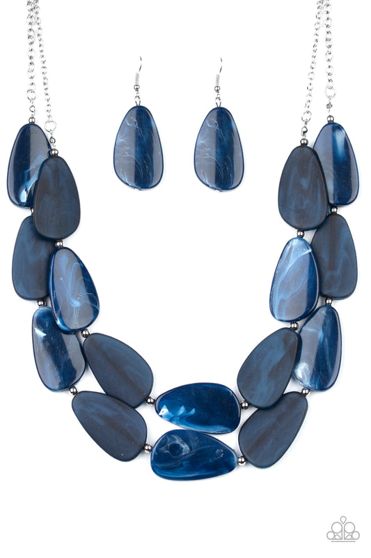 Paparazzi Colorfully Calming - Blue Necklace