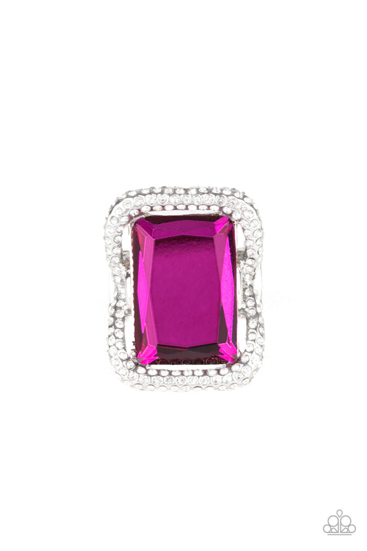 Paparazzi Deluxe Decadence - Pink Ring