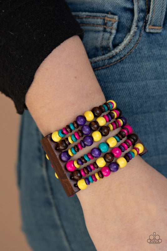 Bracelet, Sensitive Skin, Hypoallergenic Jewelry, multi colored, stretchy, beads