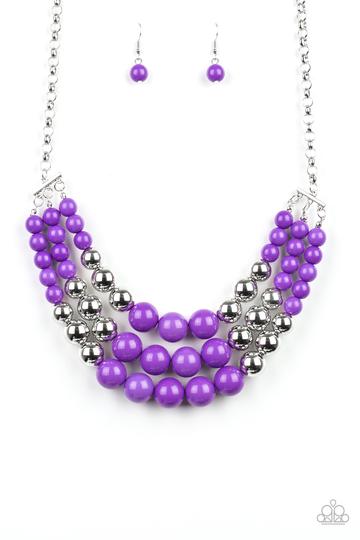 Paparazzi Dream Pop-Purple Necklace