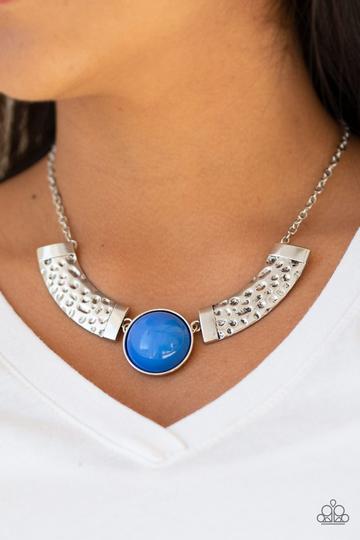 Paparazzi Egyptian Spell-Blue Necklace