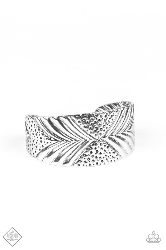 Paparazzi Geo Guru-Silver Bracelet