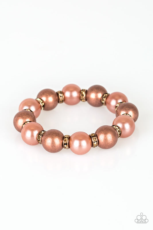 Paparazzi So Not Sorry-Copper Bracelet