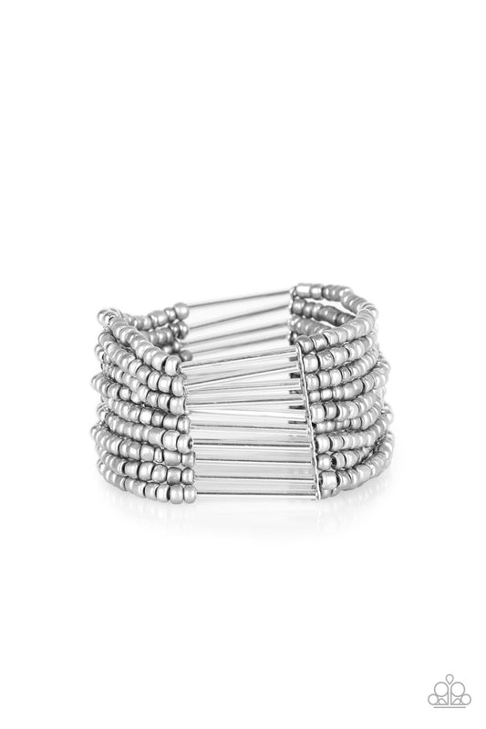 Paparazzi Rural Retreat - Silver Bracelet